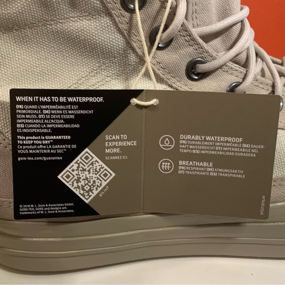 🏜[BRAND NEW] CONVERSE CHUCK 70 HIGH GORE-TEX PAPYRUS LIGHT BONE MENS SIZE 11🏜 - Picture 14 of 15